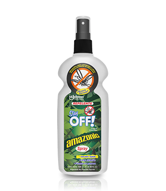 Stay OFF!® Amazonic Repelente de insectos con atomizador 120 mL